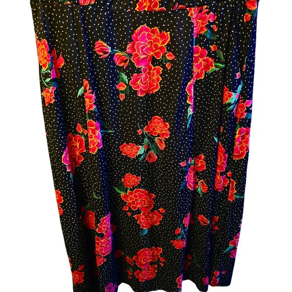 Torrid polka dot and floral dress size 1x - Picture 4 of 6